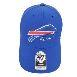 Buffalo Bills Football NFL 47 MVP One Size Fits Most Cap Hat Adjustable New Blue
